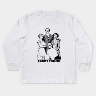 Fawlty Towers Kids Long Sleeve T-Shirt